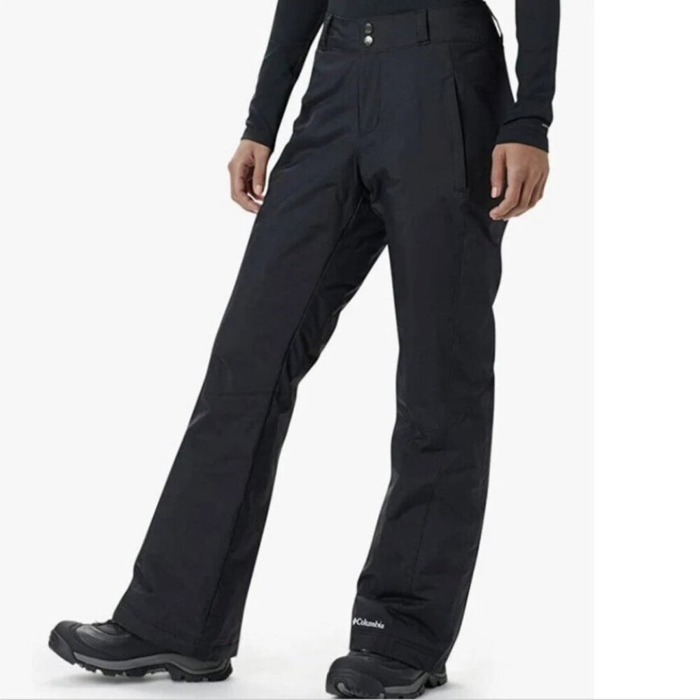 New Columbia Modern Mountain 2.0 BLACK Insulated Ski Snow Pants Women's XL
